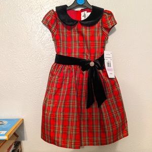 Festive sprinkles xmas girls dress